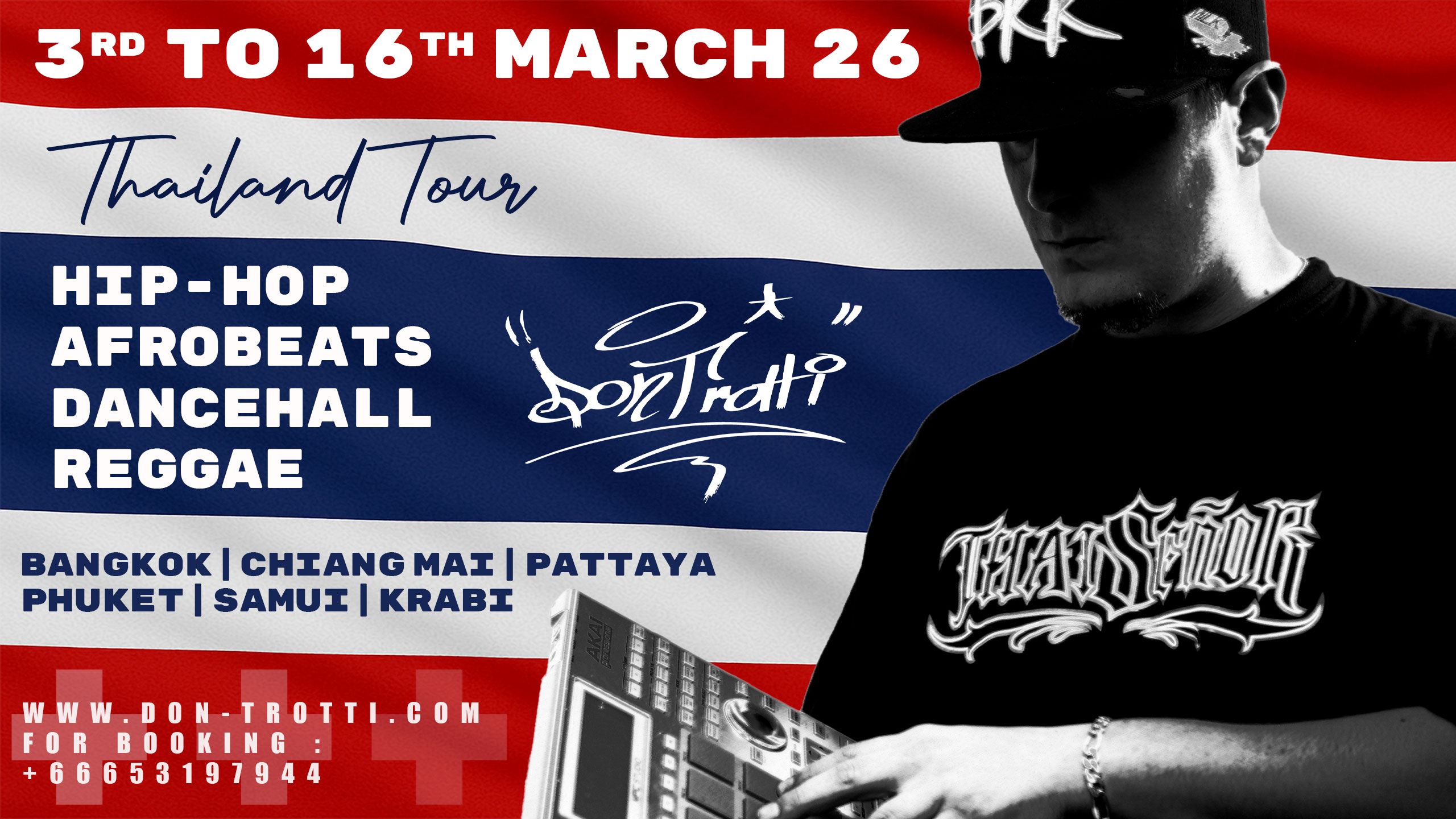 Don Trotti | Booking | 2026-2027 | Thailand